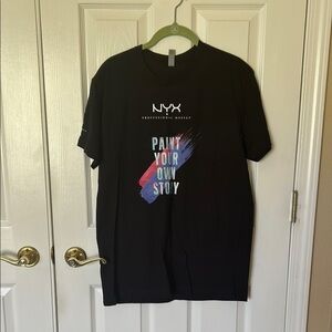 NYX Black Graphic T-Shirt - MEDIUM - BRAND NEW